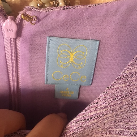 NWT Lavender short sleeve dress - Picture 2 of 3